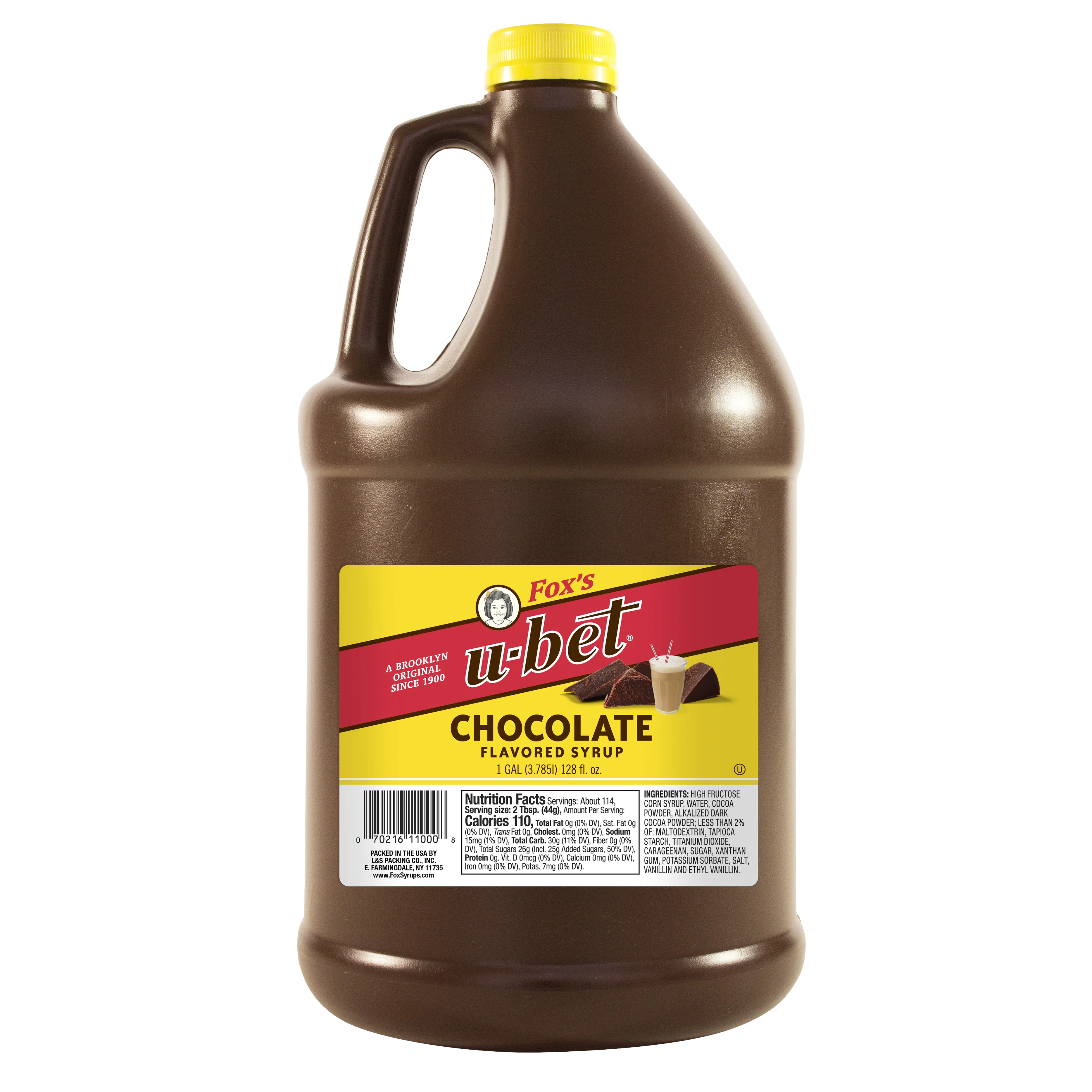 Chocolate Syrup, Gallon – Fox's U-Bet