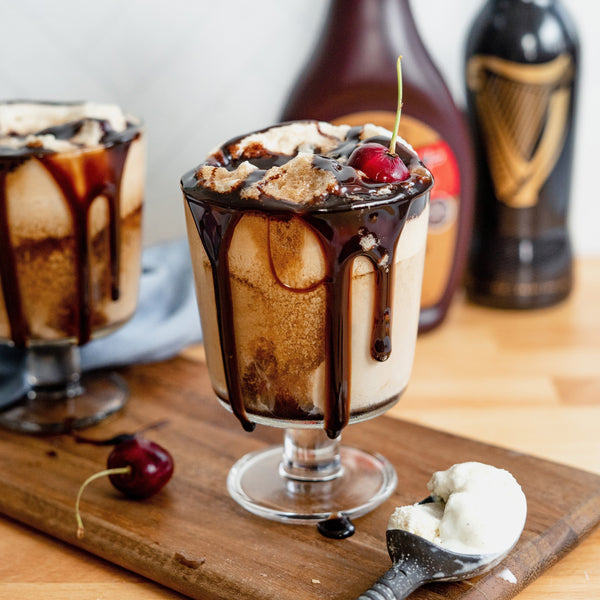 U-bet Guinness Ice Cream Float