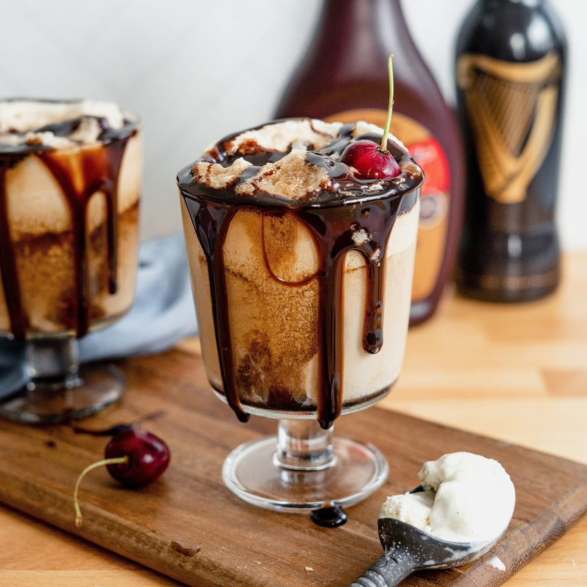 U-bet Guinness Ice Cream Float