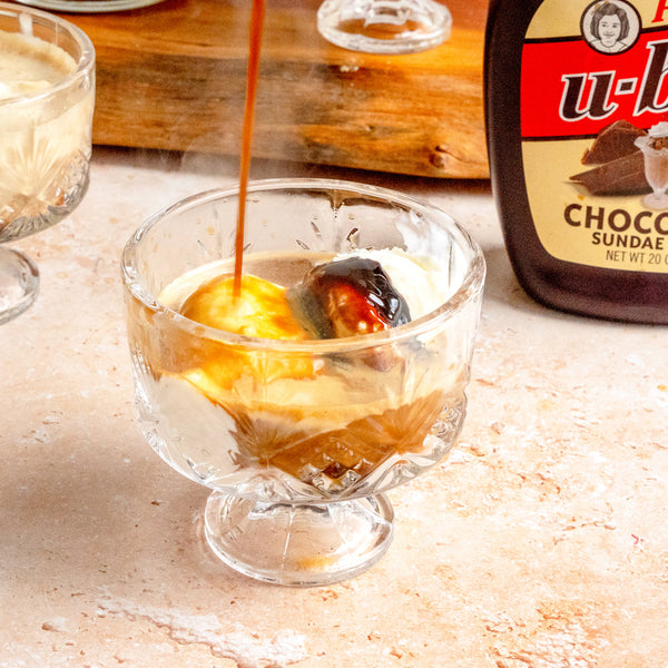 U-bet Sundae Sauce Affogato