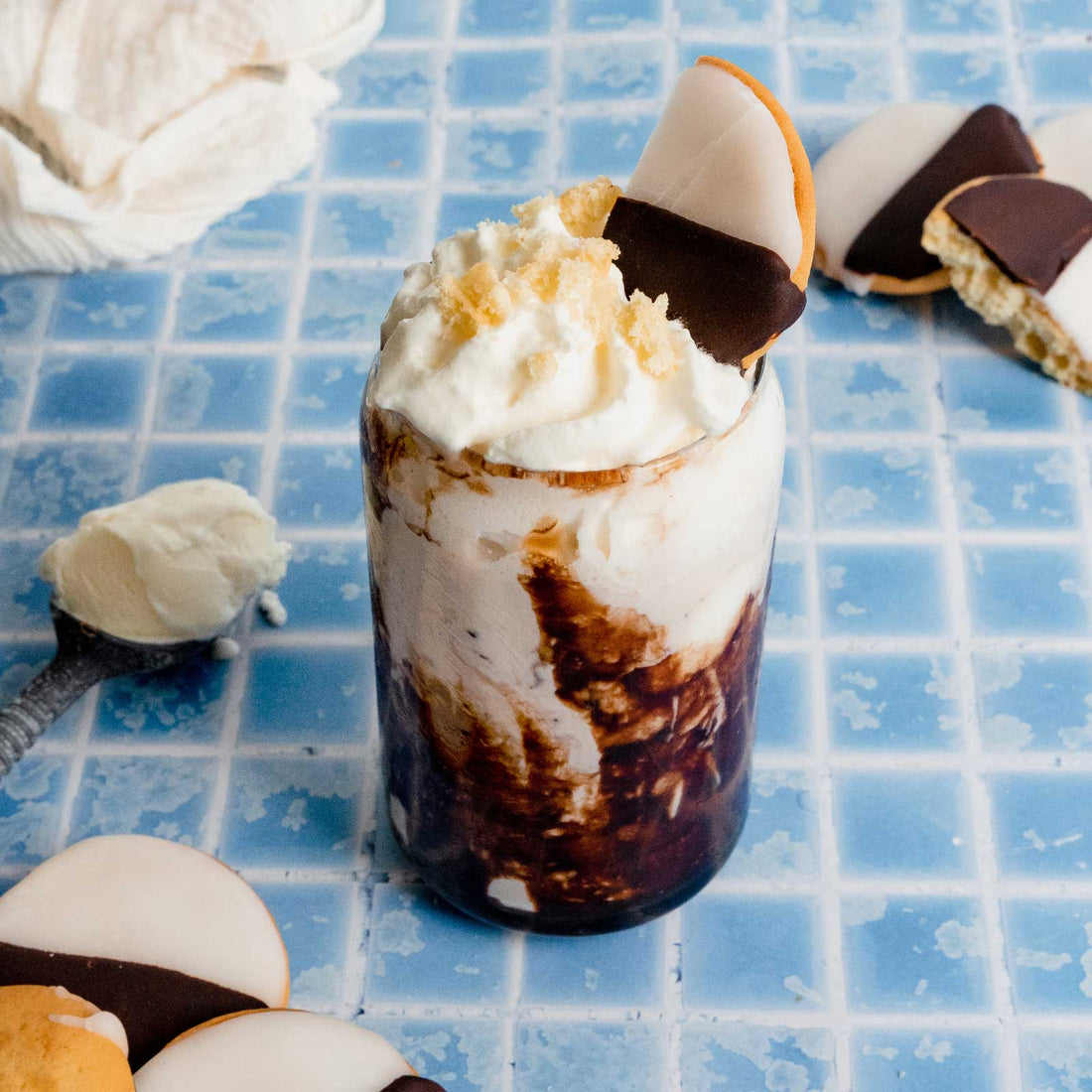 U-Bet Black & White Milkshake