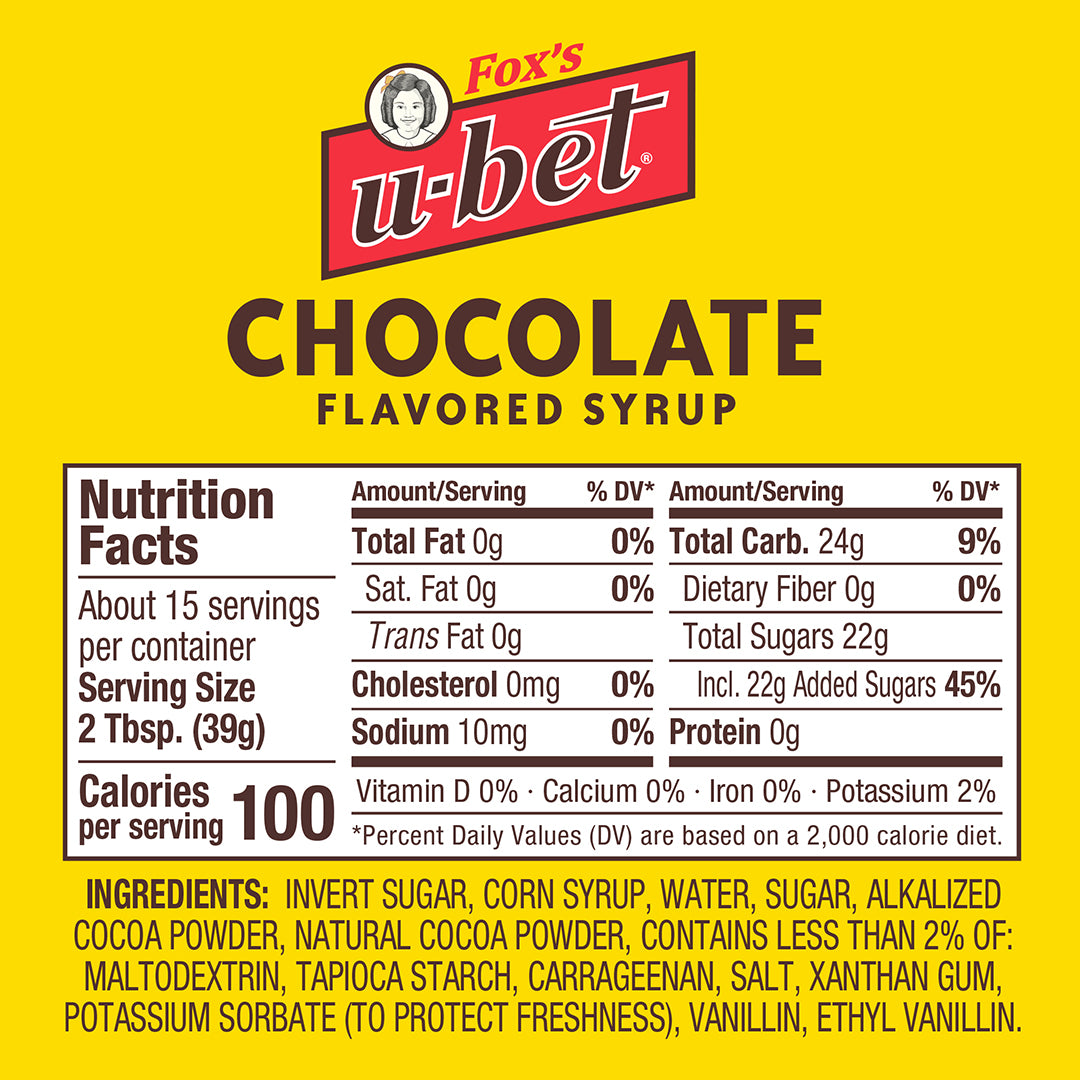 Chocolate Syrup, 22 oz