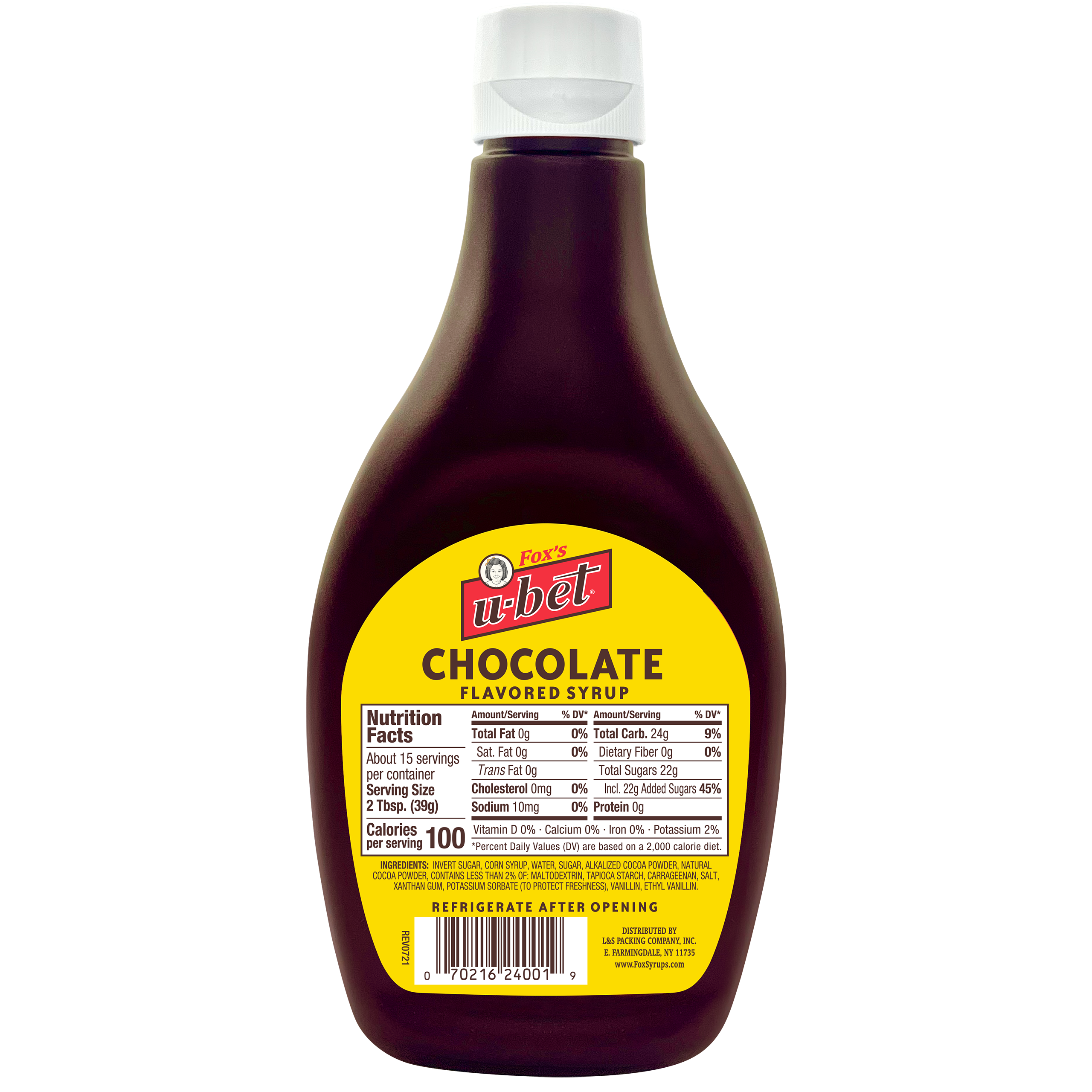Chocolate Syrup, 22 oz