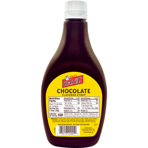 Chocolate Syrup, Kosher for Passover, 22 oz