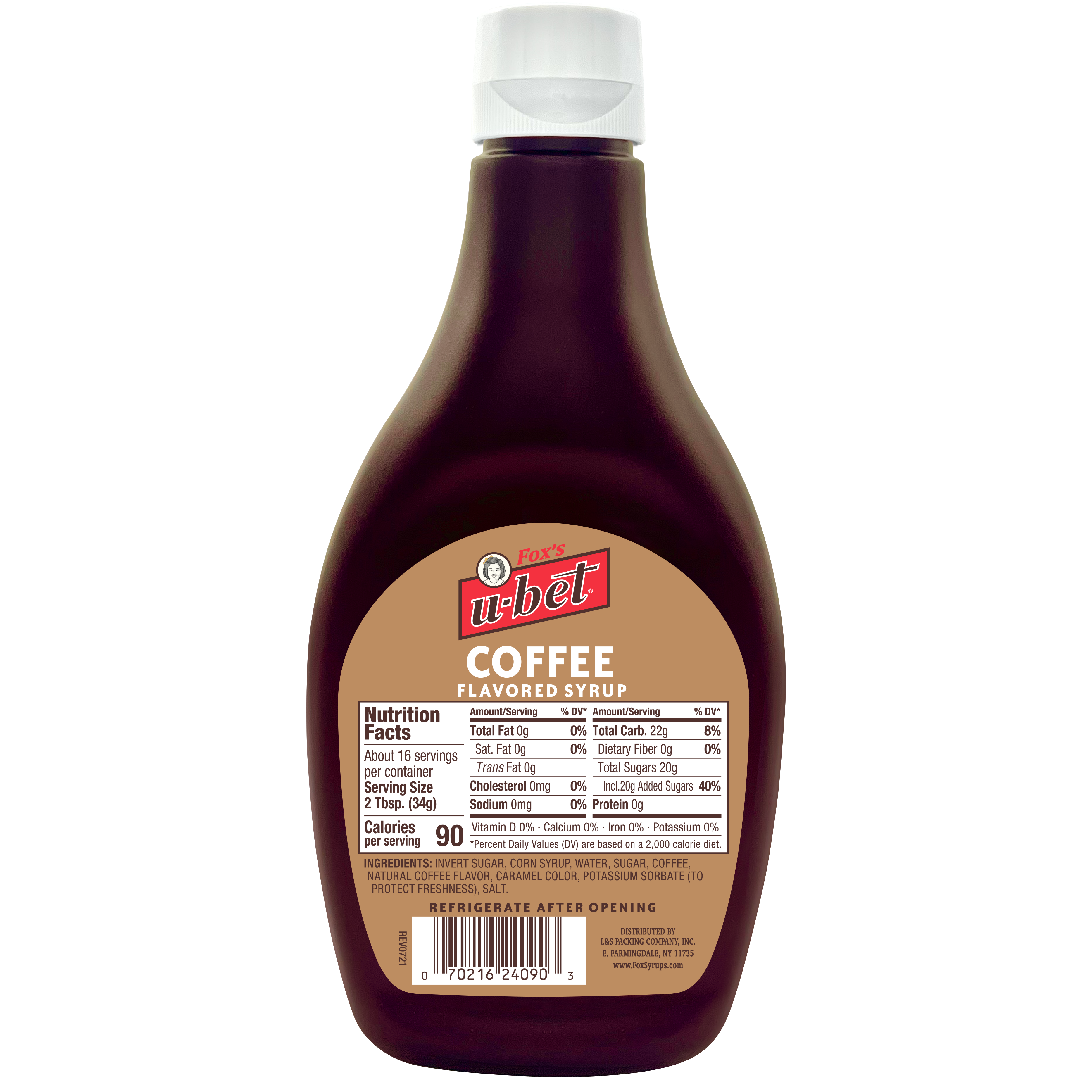 Coffee Syrup, 20 oz